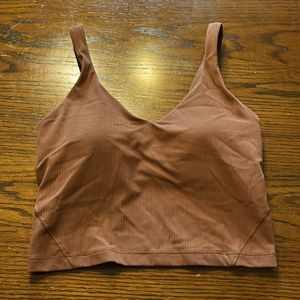 Lululemon crop tank top size 4